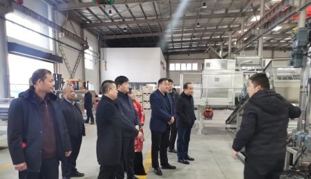 棗莊市嶧城經(jīng)濟(jì)開發(fā)區(qū)領(lǐng)導(dǎo)來海科佳參觀交流