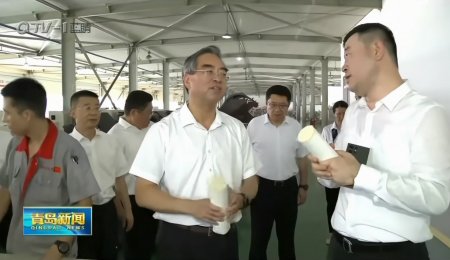 青島市委書記曾贊榮親臨海科佳調研，為企業(yè)創(chuàng)新發(fā)展點贊！